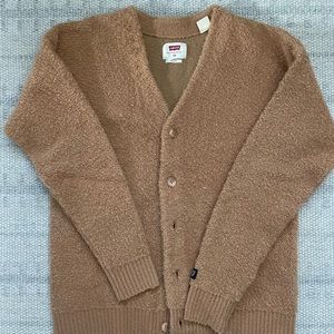 Levi’s teddy cardigan. Like new.